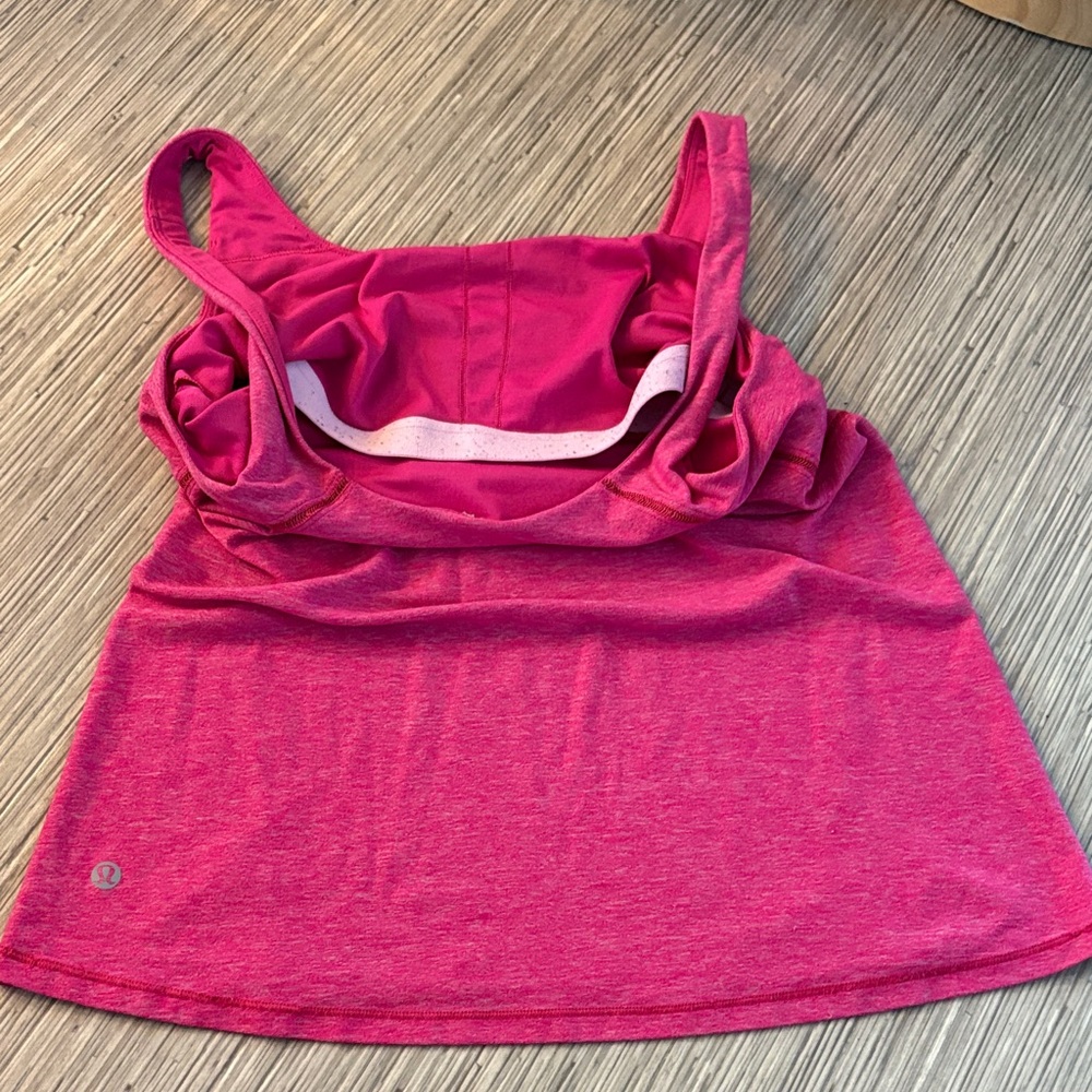 Lululemon Athletica Raspberry Tank Top - Picture 2 of 2